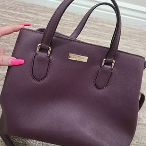 Kate spade maroon/purple medium purse